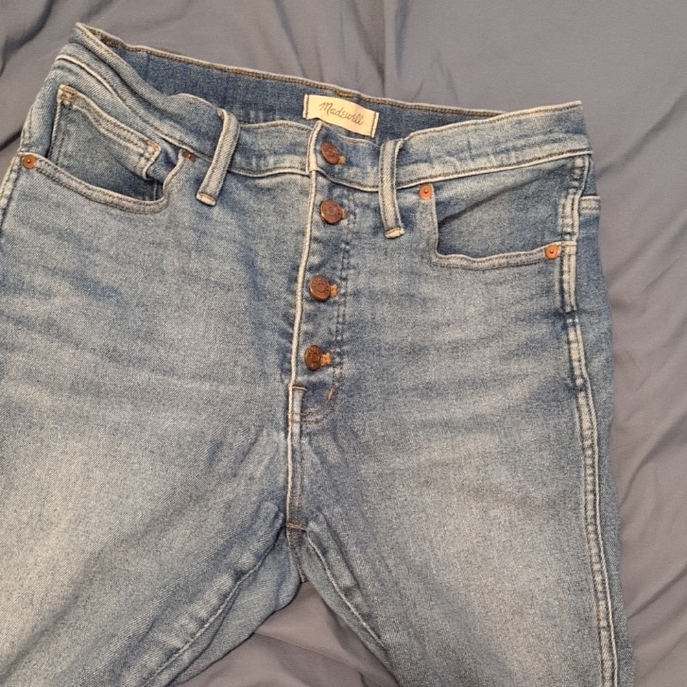Madewell High Rise skinny